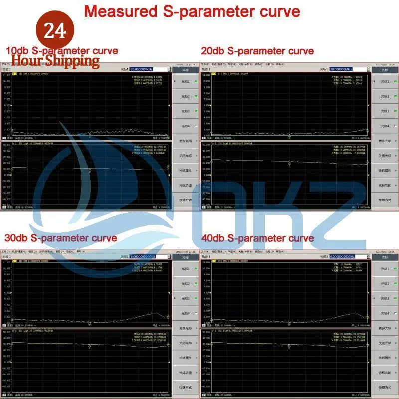 LAN 10M-6Ghz High Flatness Amplifier 10DB 20DB 30DB 40DB RF Drive Receiver Radio Image Transmission Drone GPS WIFI Hackrf One