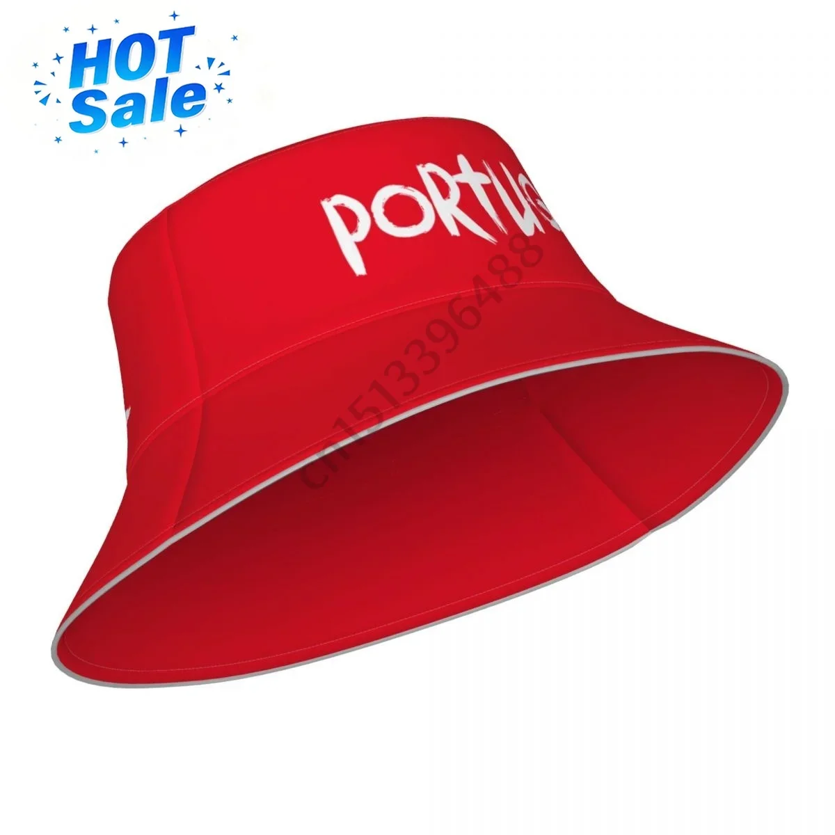 Custom Hat PORTUGAL Summer Bucket Hat Outdoor Sun Protection Men Women Cap Breathable Mesh Fisherman Hats Foldable Camping Hikin