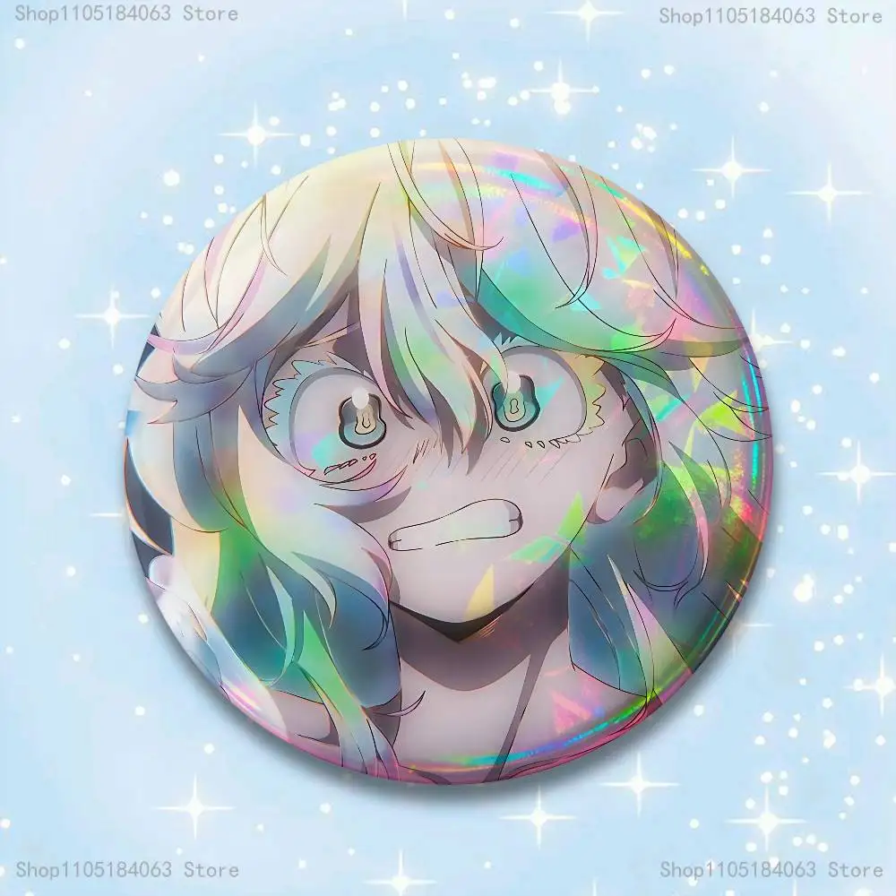 H-Hagakure M-MHA Badges 25 32 44 58 75 mm Round Cosplay Pin Bag Decor Fans Collect Friends Gifts Brooch Souvenir