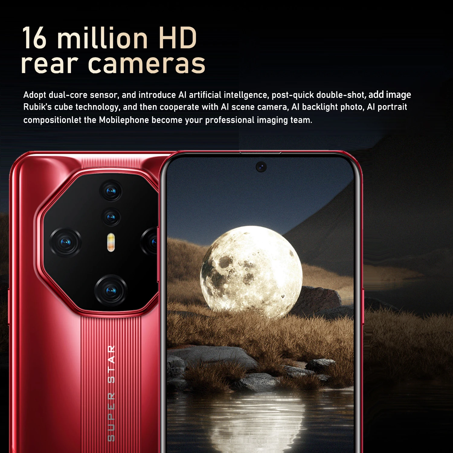 สมาร์ทโฟน Global Unlocked S24 Pro หน้าจอ 6.56 นิ้ว, 4GB+128GB, กล้อง 16MP+16MP, แบตเตอรี่ 4100mAh, ฟังก์ชันชาร์จเร็ว, เครือข่าย 4G