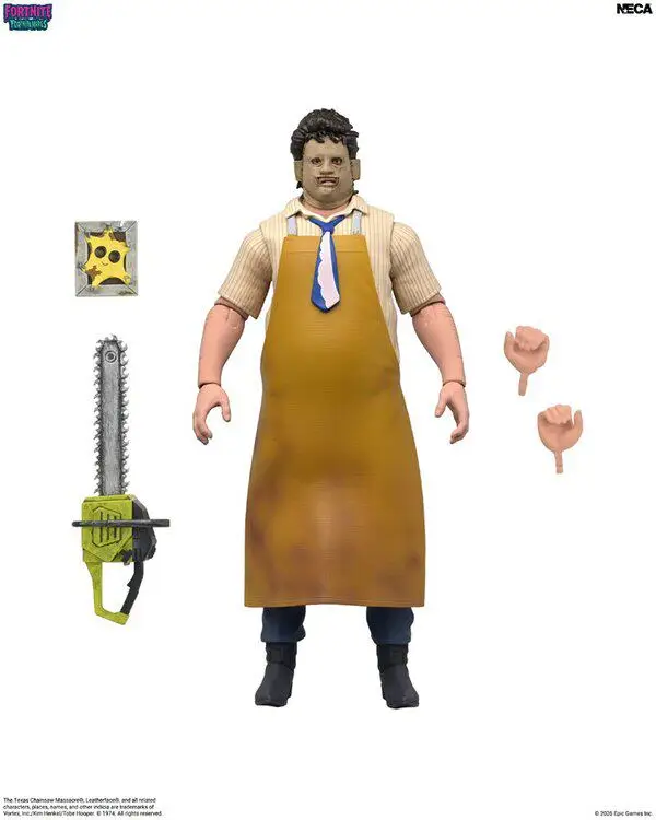 NECA Fortnite Fortnitemares Nightmare 7" actiefiguurset Michael Myers Leatherface Billy Puppet Horror Collection model