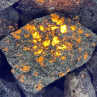 500g Natural American Yooperlites Flame Stones Fluorescent Stone Energy Reiki Specimens Aquarium Home Room Decor Gems Crystal 6