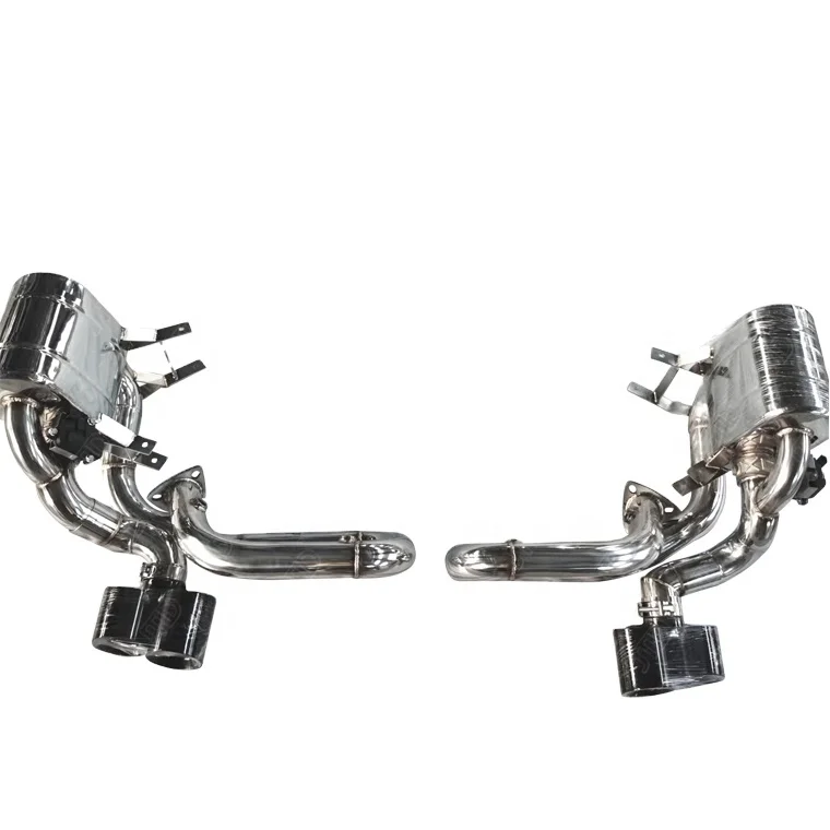 

JTLD High Performance 304 Stainless Steel Exhaust Catback System And Downpipe For Porsche 997.1