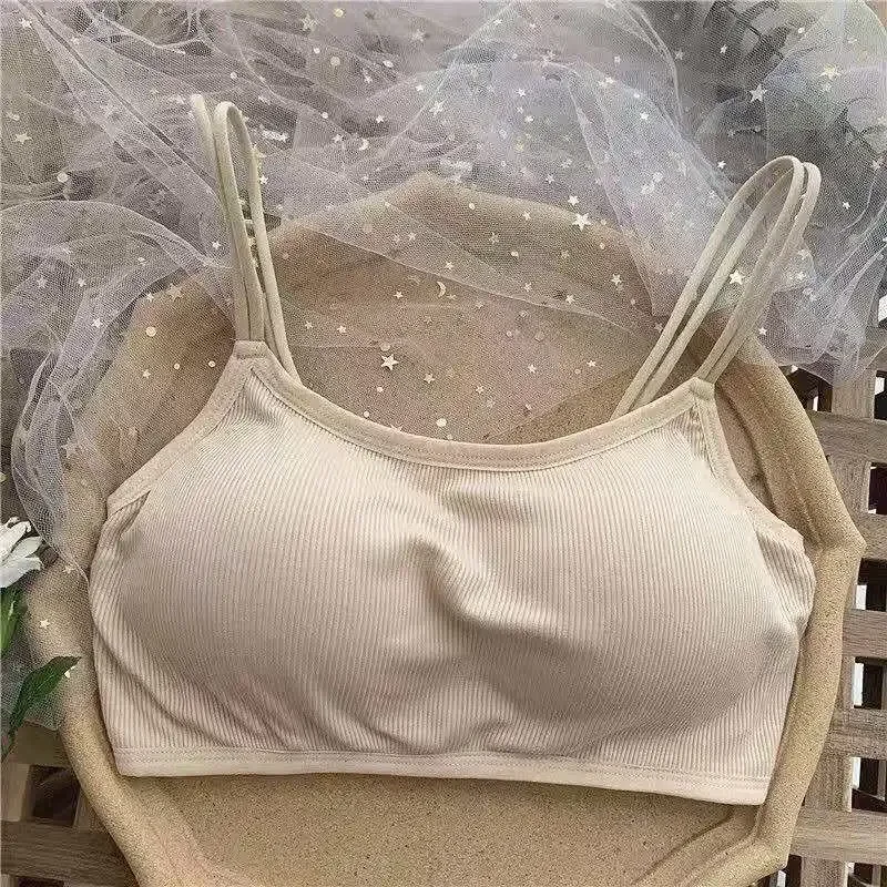 Beautiful Back Bra Bralette Women Underwear Solid Color Seamless Crossover Halter One-Piece Tube Crop Top Female Lingerie