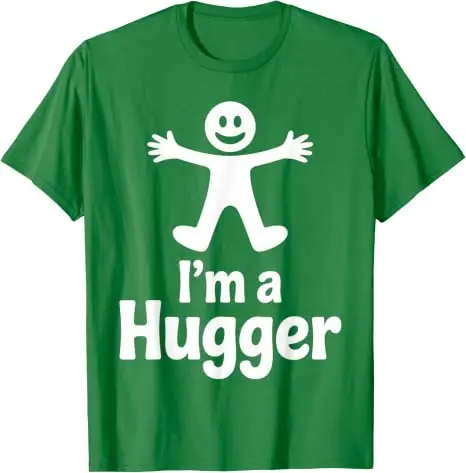 Hugger-Art für Männer, Frauen, Jungen, Hug Dealer Free Hugs Hugger T-Shirt, Y2k Therapeutic Social Workers Saying Tee, personalisierte Kleidung – Detail 10