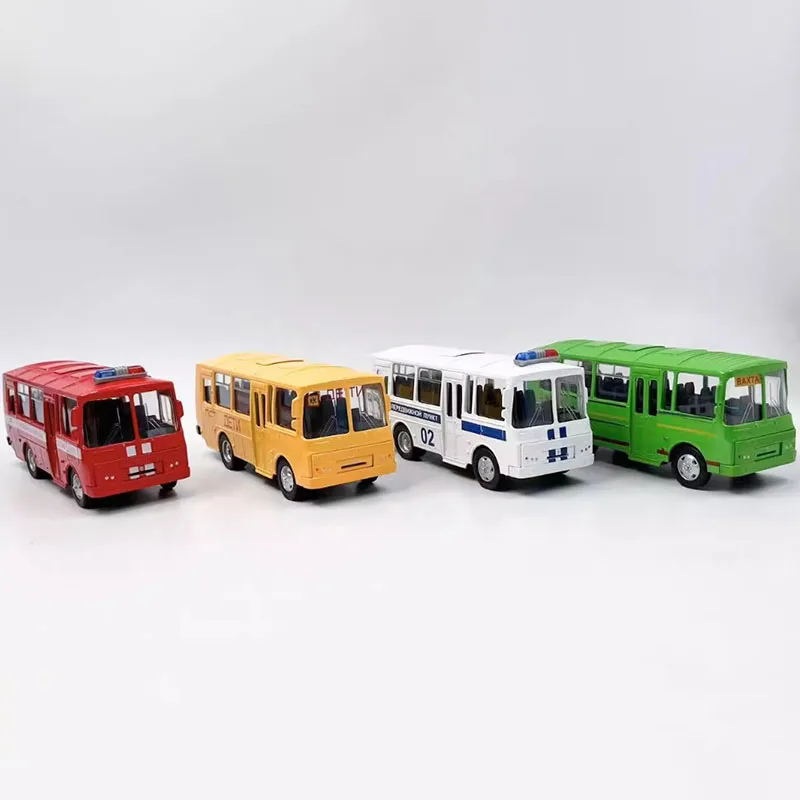 

Diecast Original 1:43 Scale Bus PAZ32053 Simulation Alloy Car Model Decoration Collection Gift Decration Souvenir Display