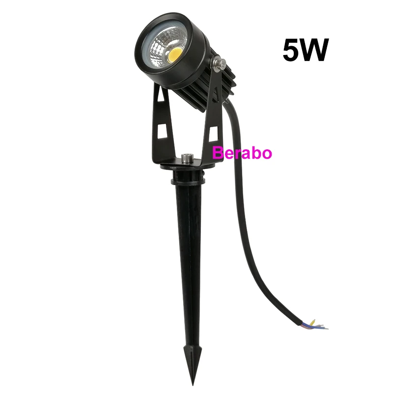 Neue Stil COB Garten Rasen Lampe 230V 220V 110V 12V Outdoor LED Spike-Licht 5W 7W 9W 12W Pfad Landschaft Wasserdicht Spot Lampen – Detail 19