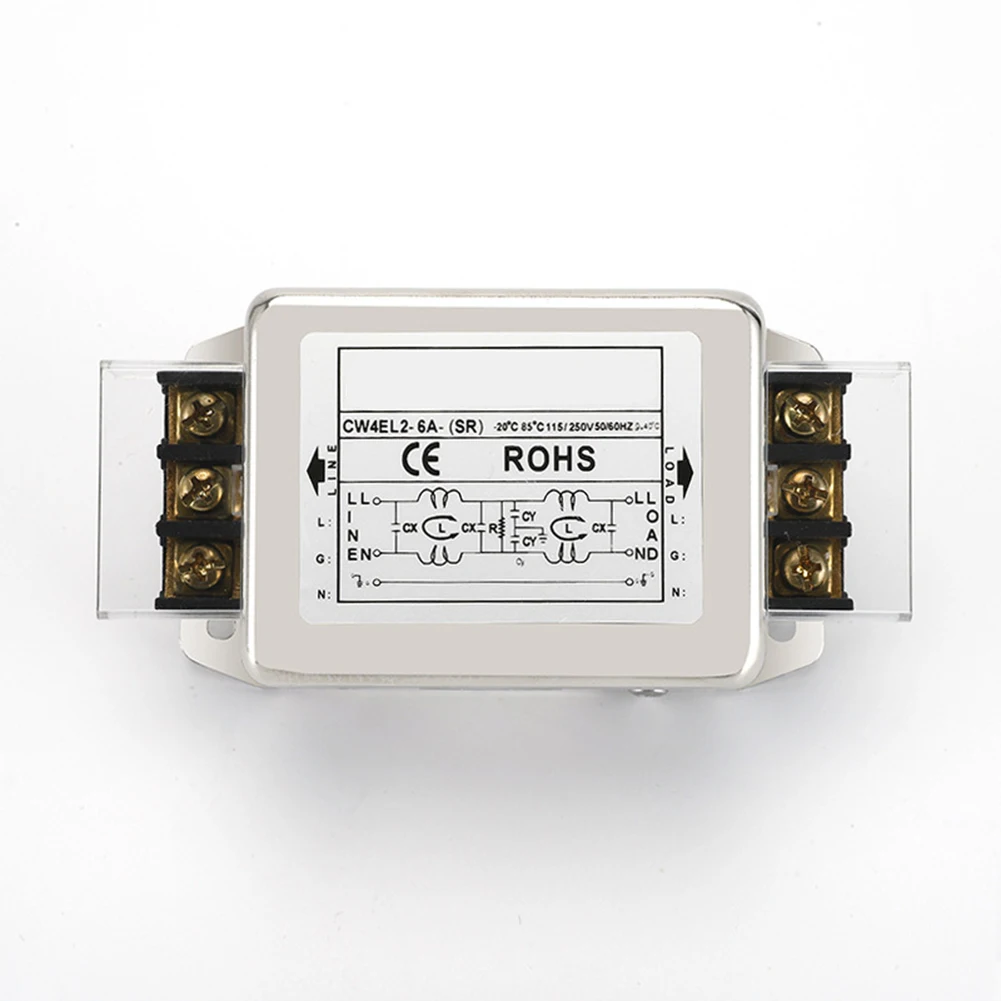 Power Purification Filter Bipolar Terminal Block Operating Temperature -25 85 Compact Design Easy Installation