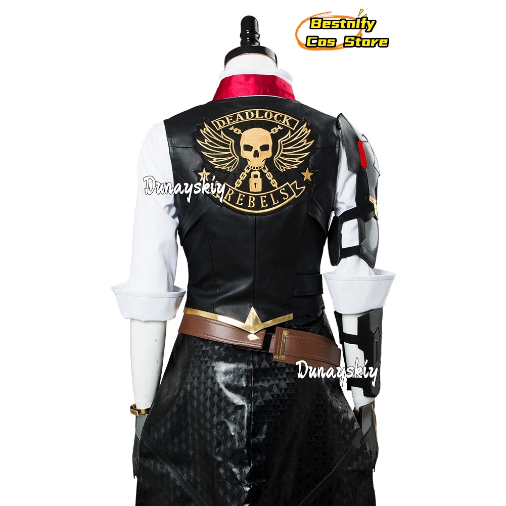 OW Ashe เกม OW เครื่องแต่งกาย Top กางเกงหมวก Western Cowboys ชุดผู้ใหญ่ผู้หญิงชุดอะนิเมะชุดวิกผมรองเท้า Prop บทบาทเล่นชุด