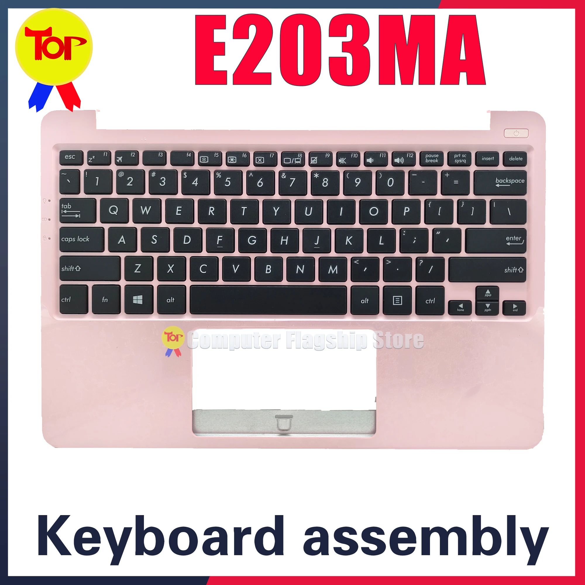 

KEFU E203MA For ASUS Laptop Keyboard Asus E203 E203M Original Keyboard Assembly 90NB0J03-R31US1