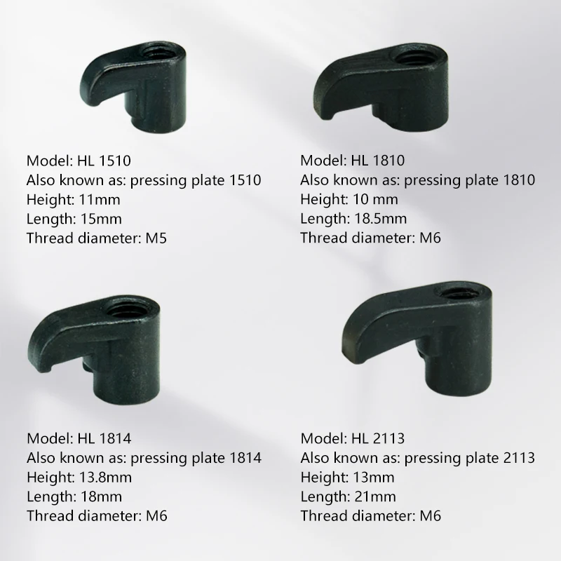 10/20/50 pz HLT-16 HL1810 HL1510 HL1814 HL2413 HL2113 HL2217 HLW-08 R4 R5 piastra di pressione morsetto a vite tornio CNC utensile per tornitura