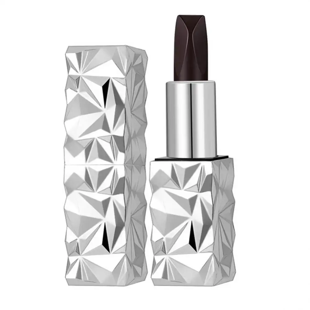 Non Stick Cup Lipstick Lip Makeup Long Lasting Makeup Fine Texture A Tricolor Lipstick Black Brick Rich Tricolor Lipstick