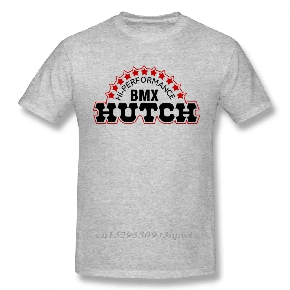 Vintage Hutch BMX Bicycle Chain T Shirt Boy Bike Sport Lover Cotton Big Size Homme Tee Shirt