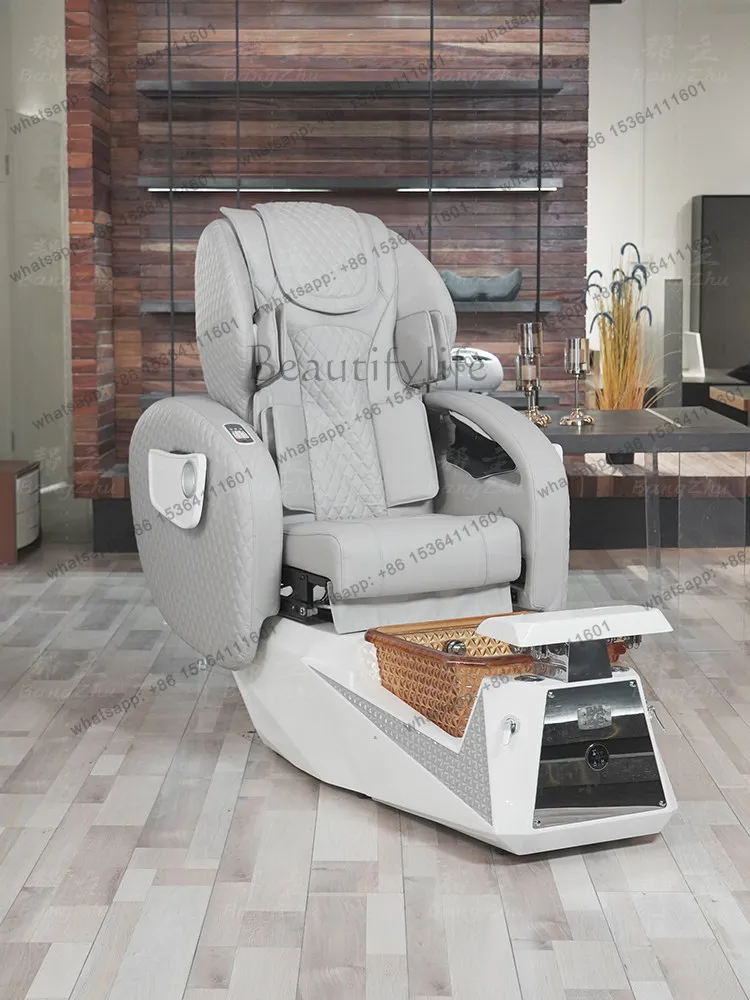 Cross-border pedicure chair, eyebrow massage, pedicure, beauty salon special foot wash chair multi-functional electric massage