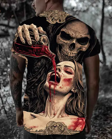 10 best sales डरावनी शर्ट - №10