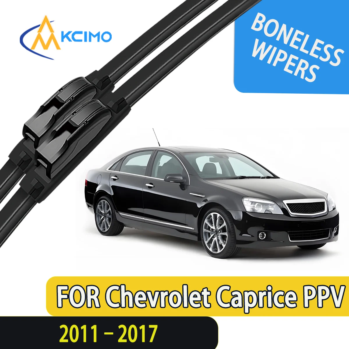 

2pcs Quality Windscreen Silent Rain Brush for Chevrolet Caprice PPV 2011-2017 Buick Park Avenue/ Holden WM/WN Caprice/ Daewoo