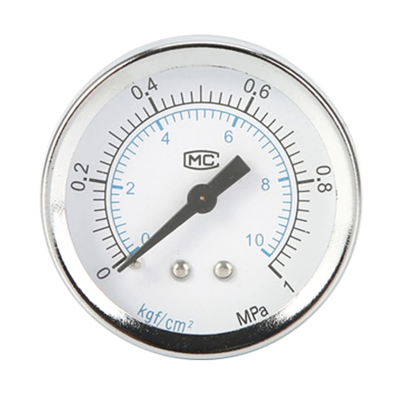 Mini Low Pressure Gauge Back Mount 1/8\