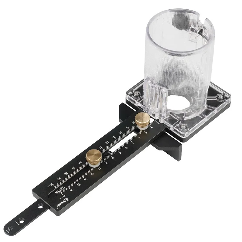Trimmer, milling round, backing base CNC aluminum alloy guitar speaker, hole opener, round new woodworking tools