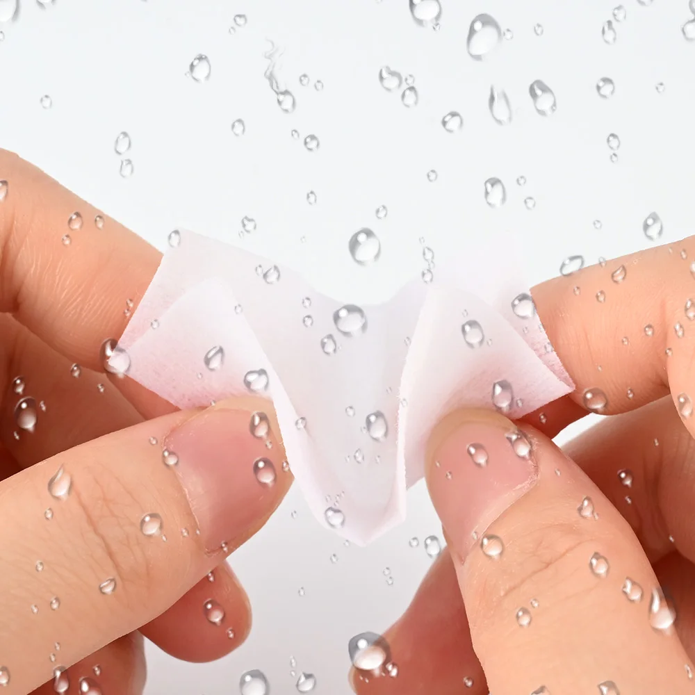 600 Stück mehrfarbige Nail-Art-Tücher-Spitzen, dünn/perlmutt, fusselfrei, Tattoo-Reinigung, Wattepads, Entferner, Reinigungs-Baumwollwischer