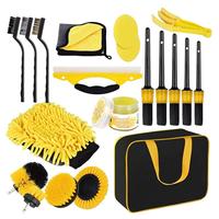 Auto Cleaning Brush Set Auto Interior Cleaning Brush Set 22PCS Portable Soft Detailing Set Auto Cleaning Tools For Car Interior