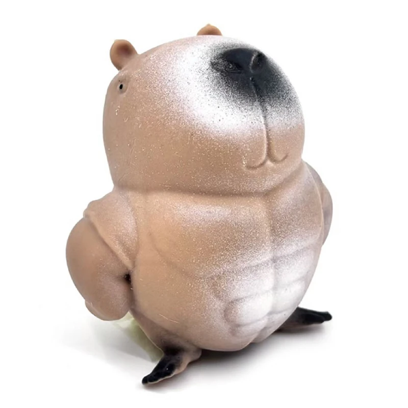 Abdominal Muscle Capybara Squeeze Fun Capybara Decompression Toy Squeeze Animal Decompression Toy