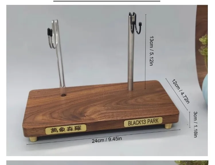 

Wooden 1/6 Figure Telescopic U-shaped Multi-functional Fixed Double Platform Stand Support Bracket Display Model Fit 12"Doll