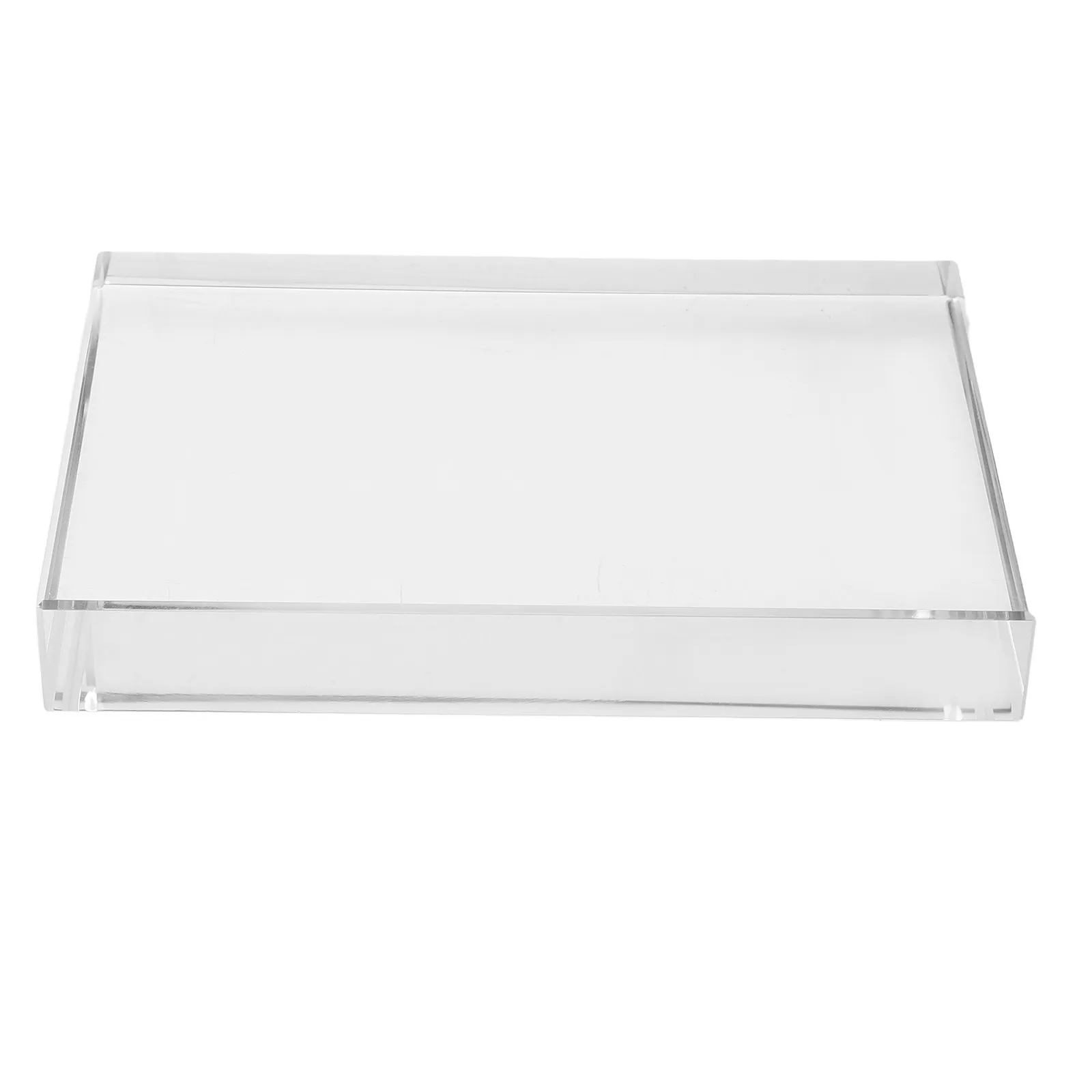 

Clear Crystal Square Paperweight Transparent Glass Block Elegant Desktop Decoration Home Office Study Calligraphy Ornament Water