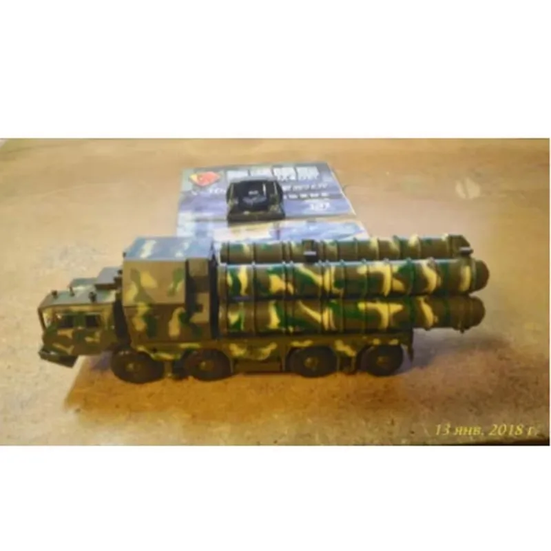 Russia Army S-300 Long Range surface-to-air Missile Systems Toy Model 1/72 SA-10 Grumble Radar and Missile launching Vehicle Toy