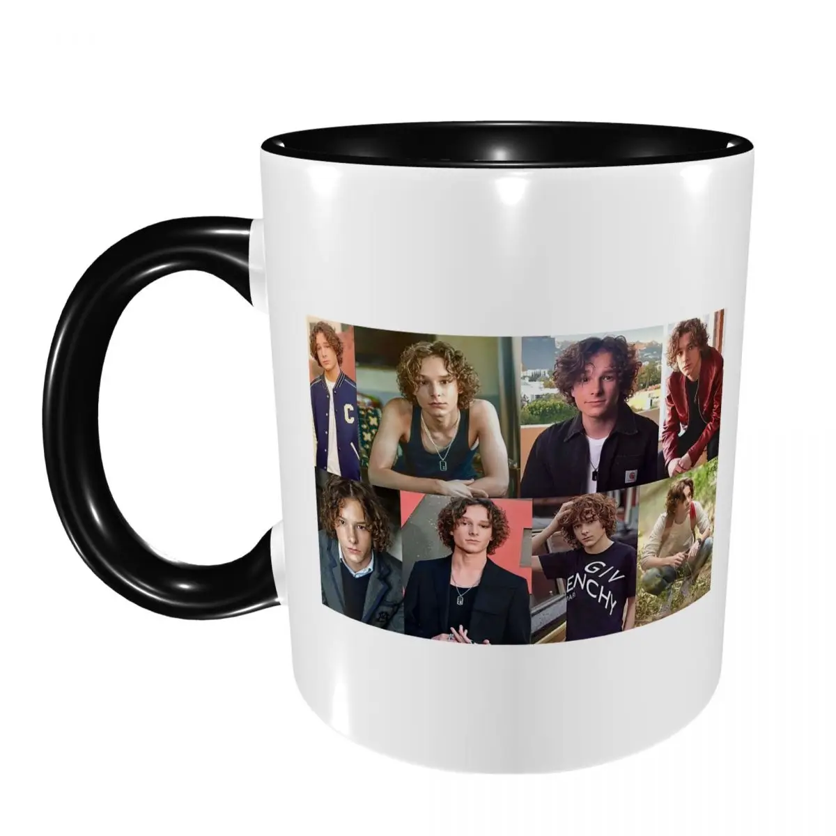 Mason Thames Collage Mug Funny Ceramic Coffee Cups Tea Mugs Milk Cup Drinkware Gifts for Woman Man