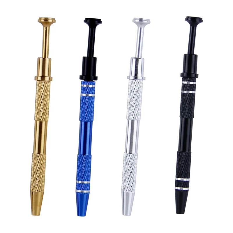 4 Pcs Jeweler's Pick Up Tool, Stainless Steel Piercing Ball Grabber-Tool, Pearl Grabber-Pick Up Tool With 4 Prongs-N36R