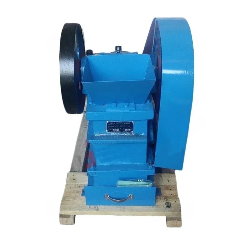 1PC 100*150 Ore Crusher Coal Machine Laboratory  Glass Geochemical Inspection 2200W Jaw   380V