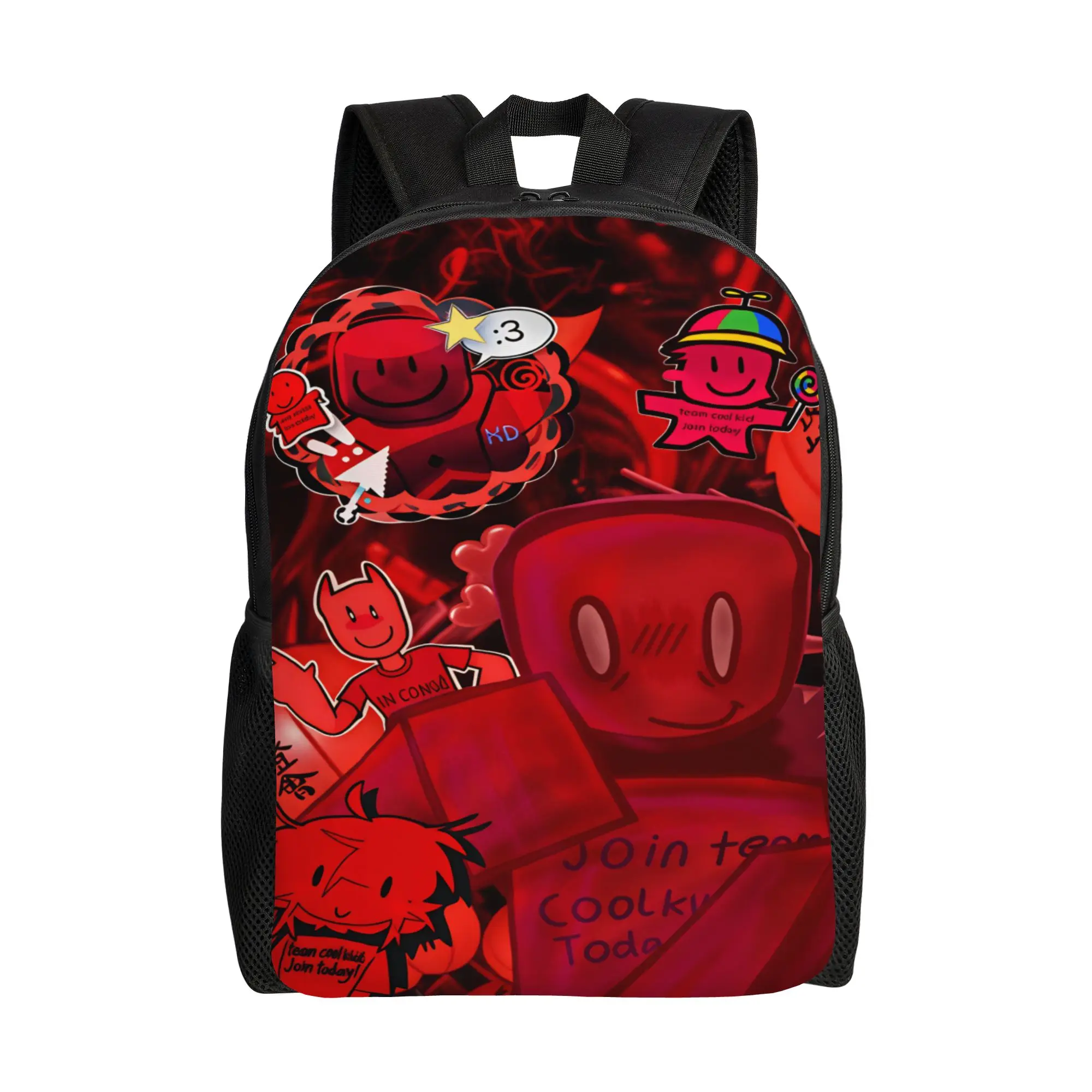 1x1x1x1 forsaken   Backpack  Outdoor Style Backpacks Women Funny School Bags Designer Soft Rucksack
