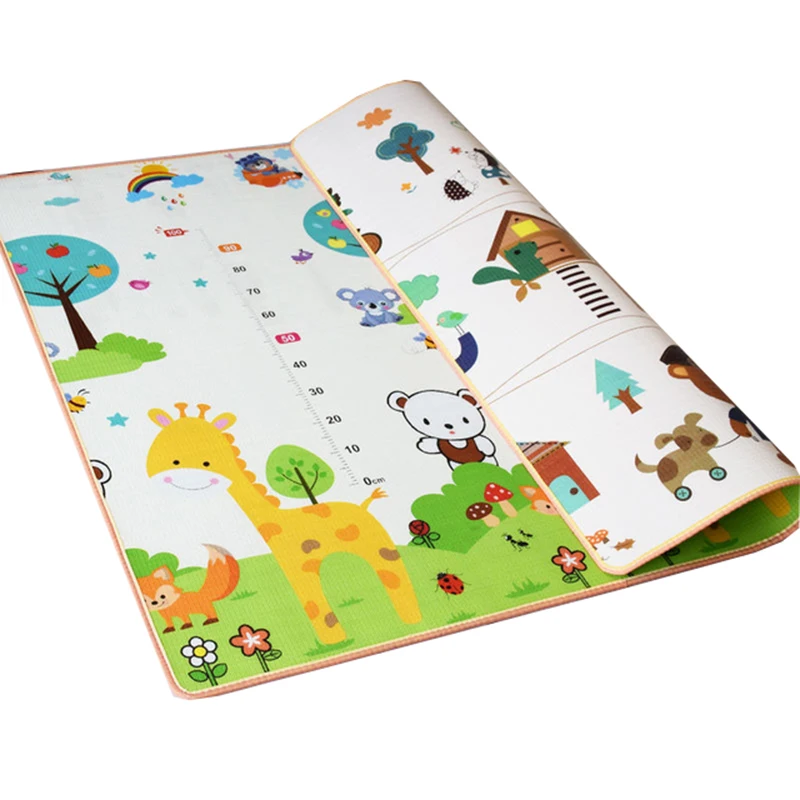 1Cm Thickness EPE Baby Play Mat for Children Rug Playmat Developing Mat Baby Room Crawling Pad Folding Mat Baby Carpet Mat Rug