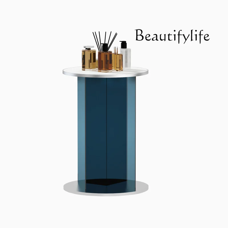 

French styleFrench style custom.New makeup shop design wood acrylic cosmetic beauty salon front reception retail display counter