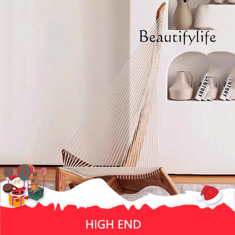 

Fauteuil Salon Мебель для дома Сверхлегкие стулья для ленивой гостиной Белые итальянские удобные современные скандинавские стулья для отдыха, деревянные