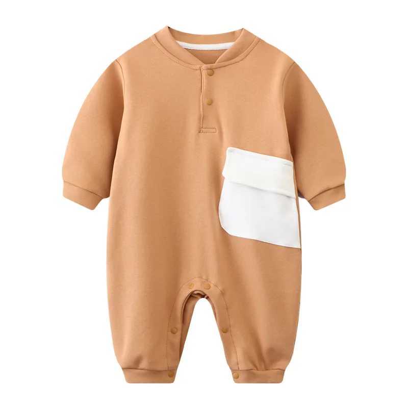 Newborn Baby Boys Girls Romper Pajamas Infant Clothing Cotton Long Sleeve Print O-Neck Comfy Jumpsuit Toddler Clothes Outfits