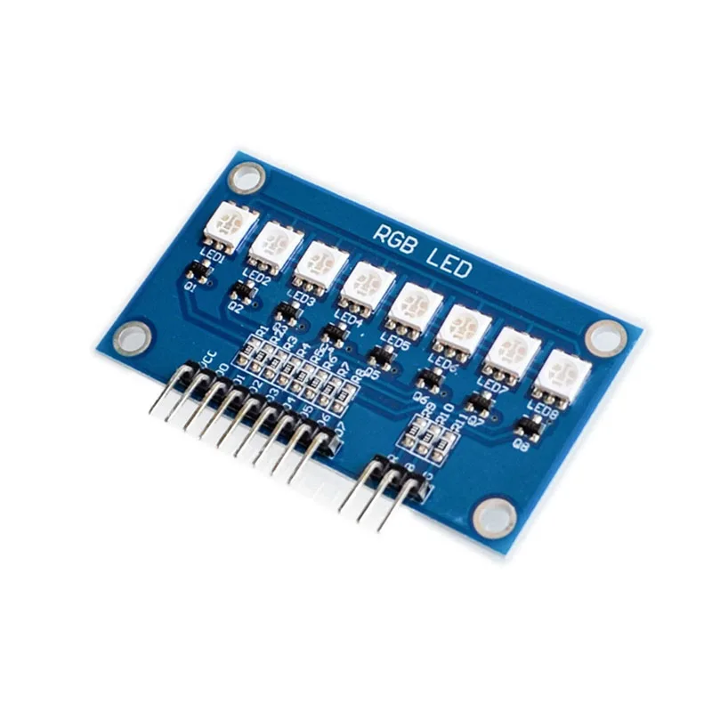 5050 RGB LED Water Flow Light Module - Full Color Running Water Lamp for Arduino, Microcontroller Projects