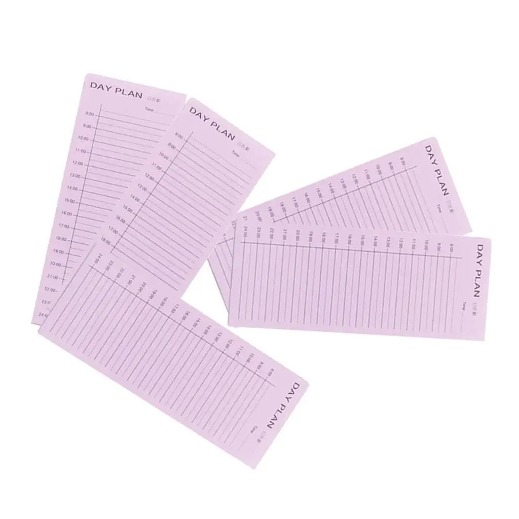 2-4pack Weekly Daily Planning Pad Tear Off To Do Pad Sticky Notes Day Plan