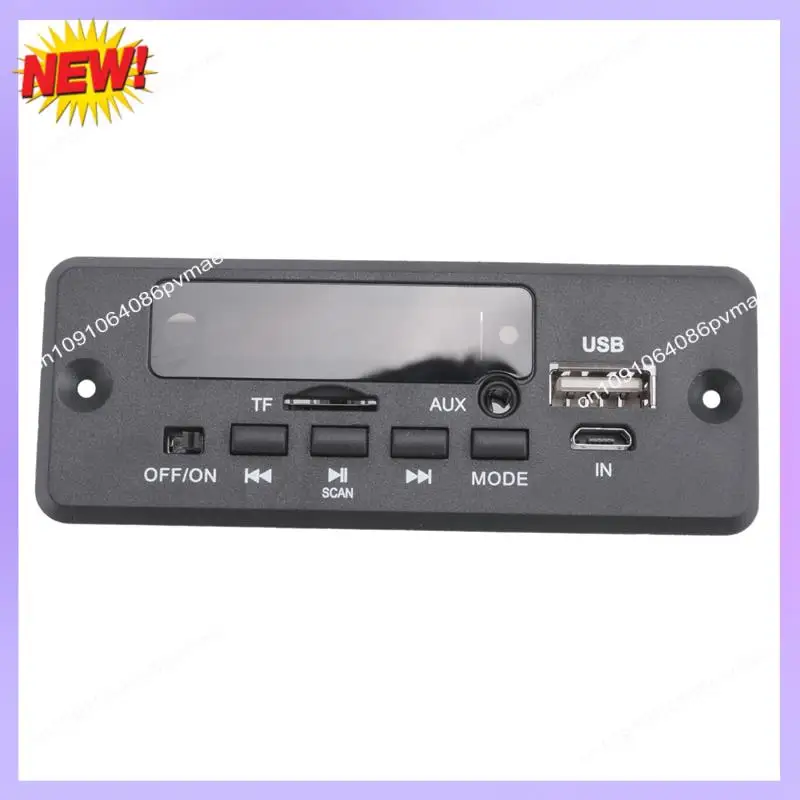 T24C 50 واط مكبر للصوت DIY وحدة الصوت الرقمية المنزلية USB لمكبر الصوت يدوي البلاستيك الأسود