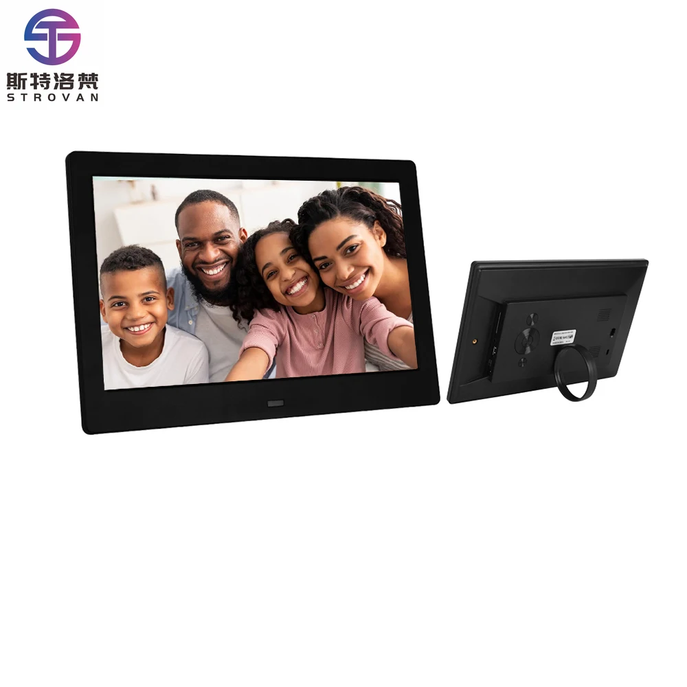

Wall Mountable Photo Video Loop Simple Function HD 16GB Memory 7 8 10 Inch Smart Digital Picture Frame with Remote