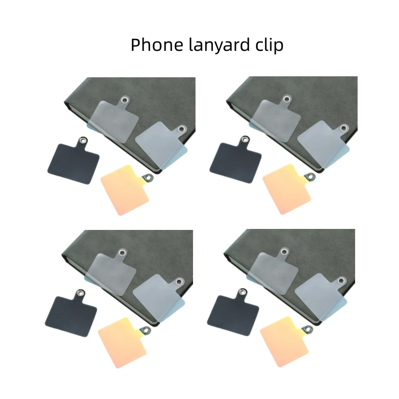 1 Uds. Clip de cuerda colgante para teléfono móvil, Clip de fijación de pasta trasera para funda de teléfono móvil, Clip de cuerda colgante al por mayor, Clip para funda de teléfono móvil