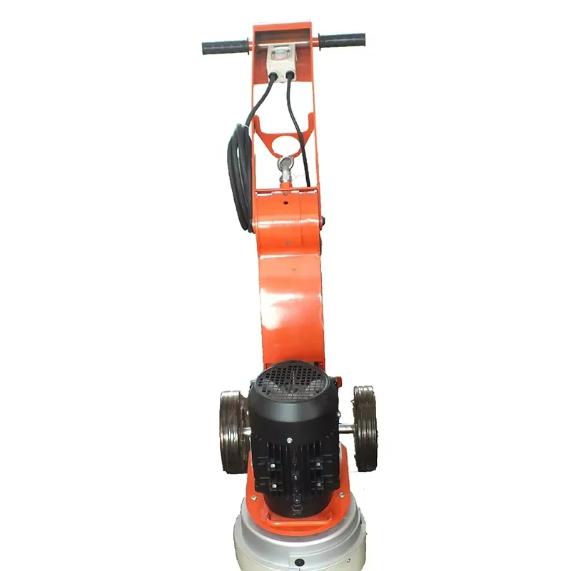 

250mm Single Head Concrete Angle Grinder Floor Edge Grinding Machine with Bush Hammer and Cup Wheel