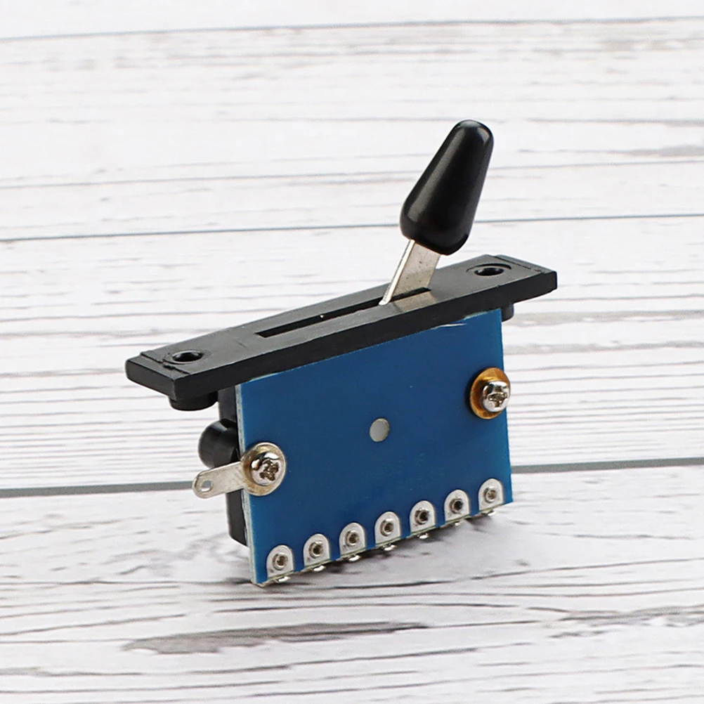 

Multifunction Guitar Rocker Switch Tip Knob Toggle Pickup for Alloy 3 Way Lever