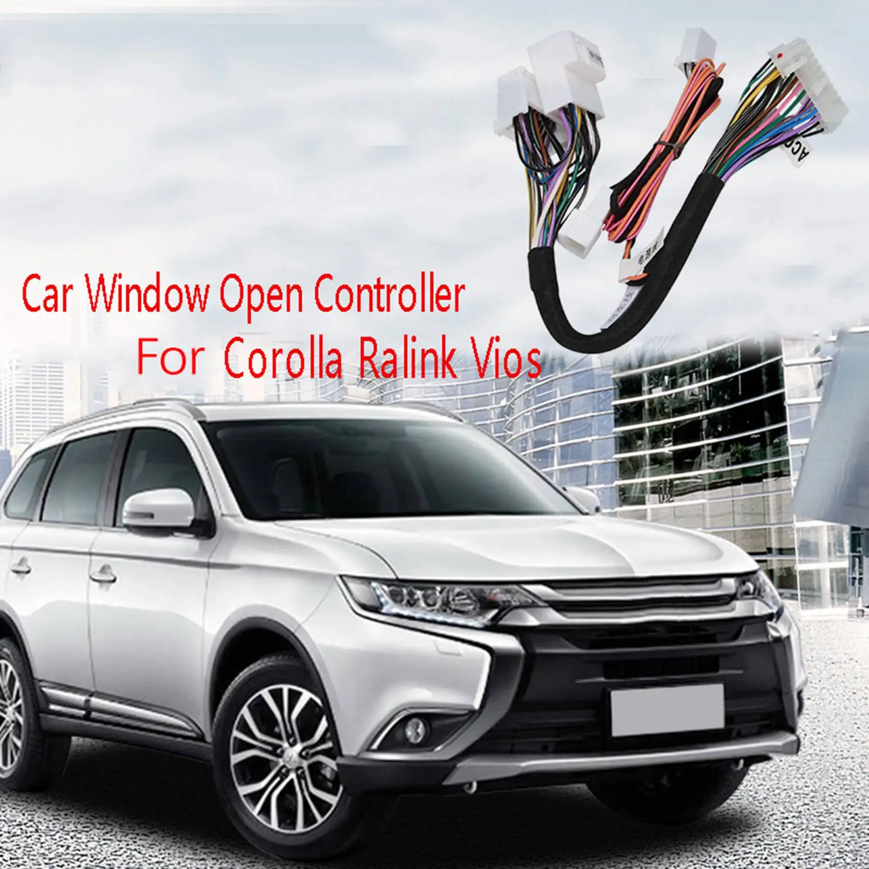 Automatic 4-Door Car Power Window Closer Module Kit Car Window Open Controller for Toyota Corolla Ralink Vios