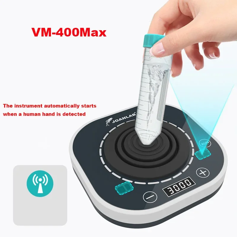 

Digital vortex oscillator, small vortex mixer, laboratory oscillation mixer VM-400