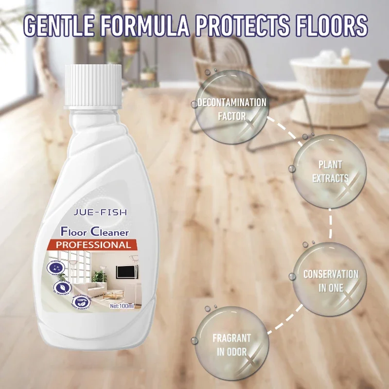 For Roborock and Joint Floor Cleaning Liquid Solution S8 Pro Ultra/S8/S8+/Q5/Q7 Series/S7 Max Ultra/S7MaxV Plus 100mL