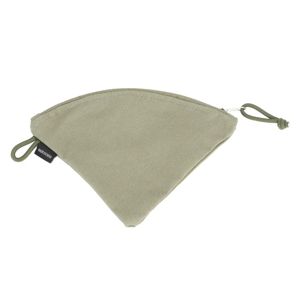 

Canvas Coffee Filter Storage Bag Waterproof Fabric Reusable Canvas Coffee Filter Bag Portable Size Conical Shape