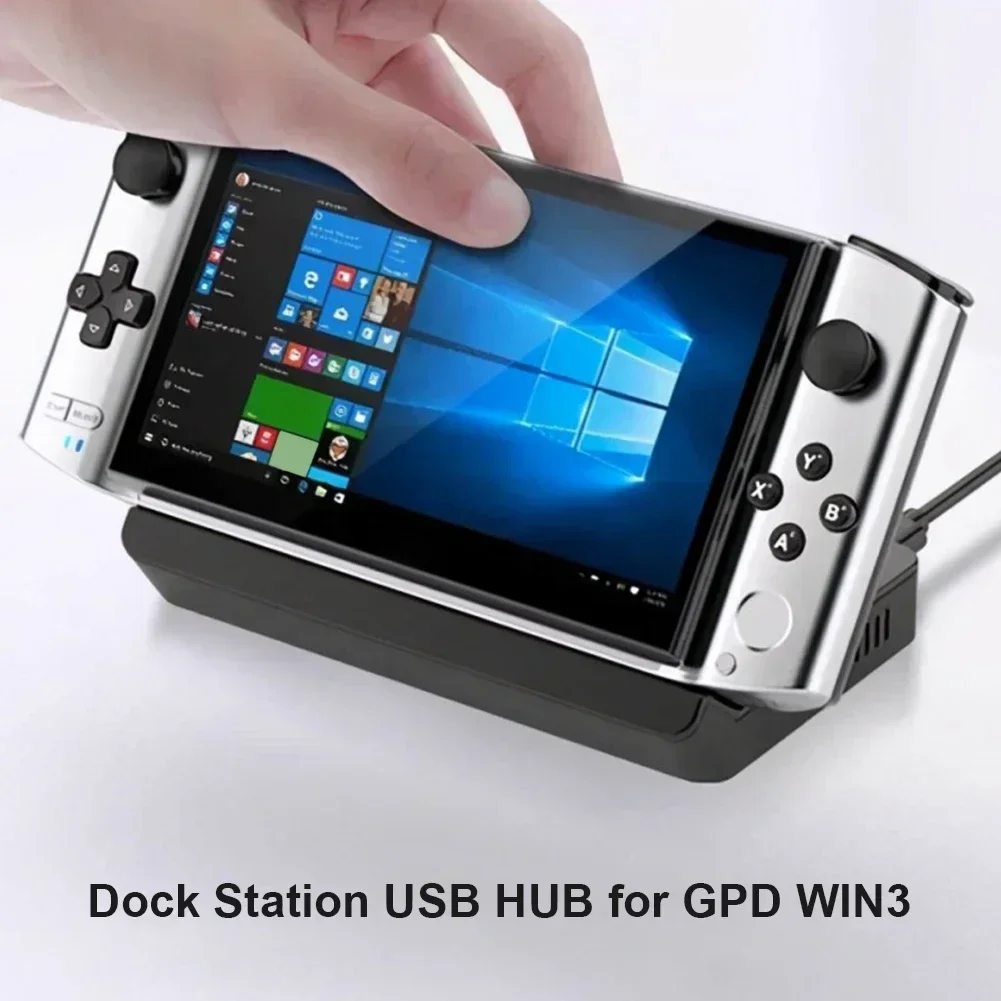 USB Hub Dock Station for GPD WIN 3 Handheld Game Console Windows 10 Charging Support External Output (Second-hand)