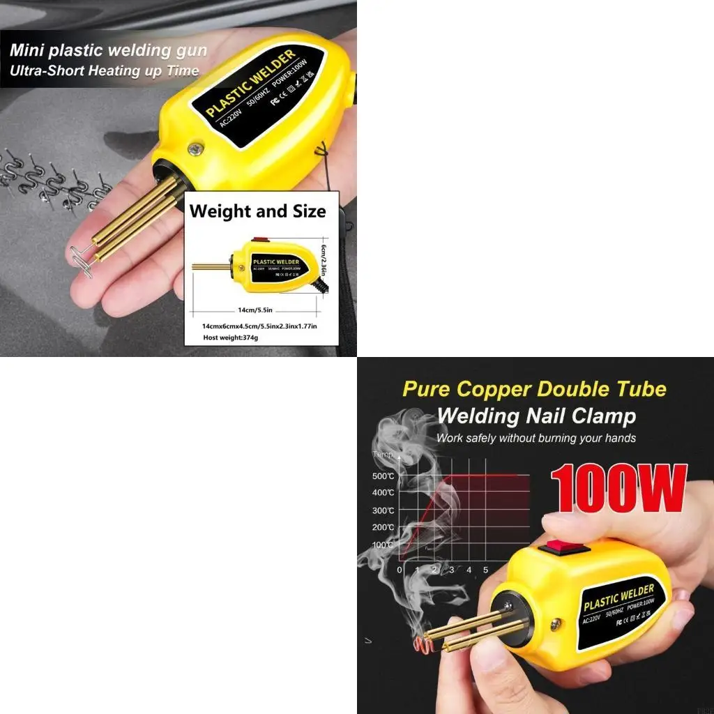 

P82E Professional Plastic Welder 100W Hot Stapler Welding Kits для автомобильного ремонта