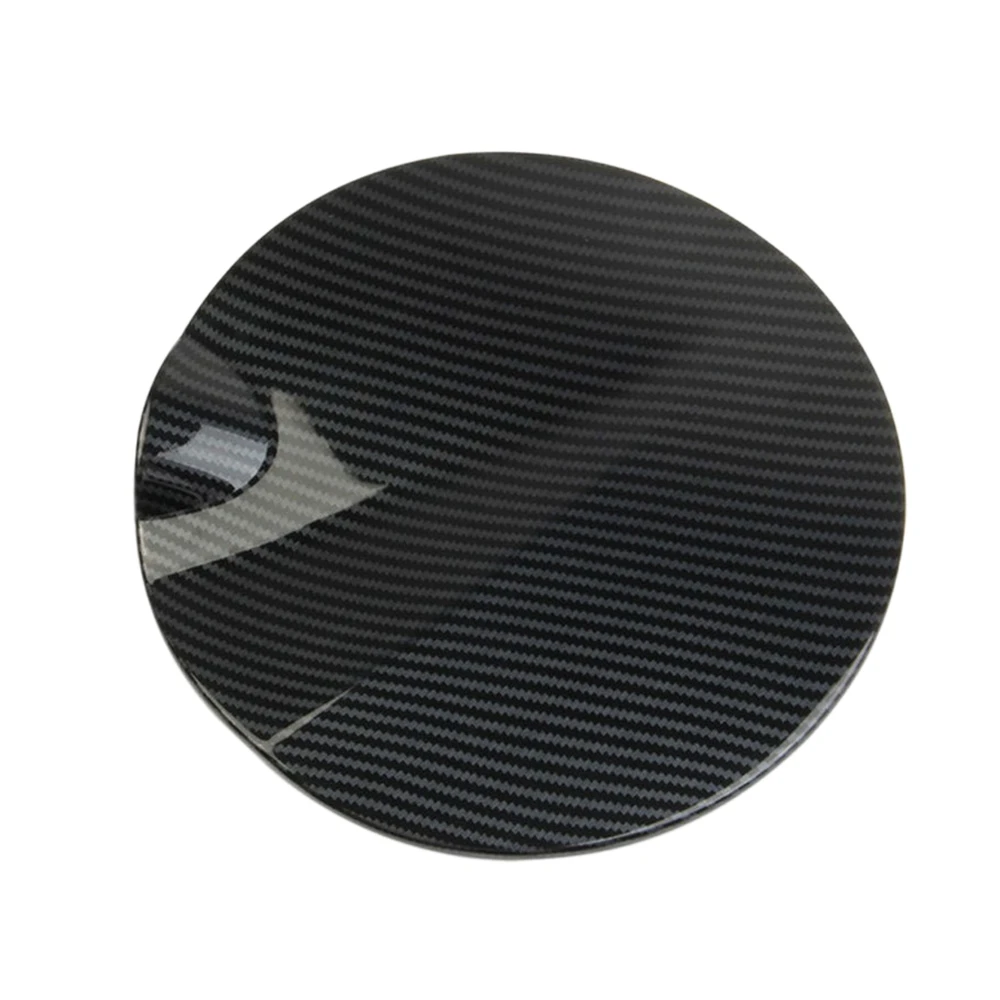 

For Toyota-Tundra 2022 Car Carbon Fiber ABS Fuel Tank Cap Decoration Cover Trim